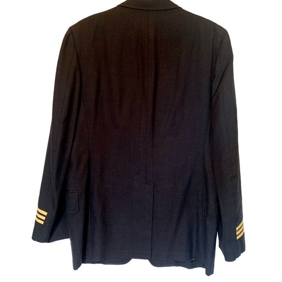 Men’s Sz 44L Prof. Airline Pilot/1st Officer Jacket. Dark Navy. - Picture 2 of 13